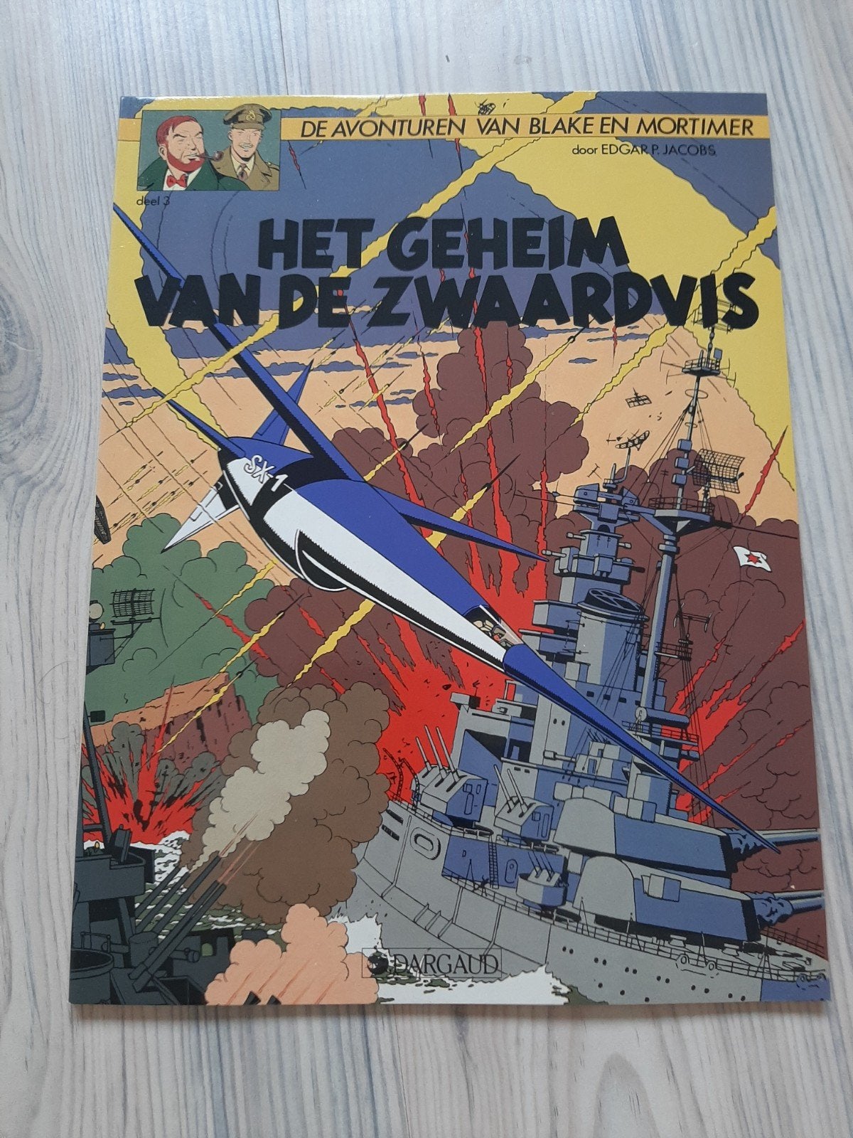 Blake en Mortimer - Het Geheim van de Zwaardvis deel 2, Eén stripboek, Ophalen of Verzenden, Gelezen, Edgar P. Jacobs