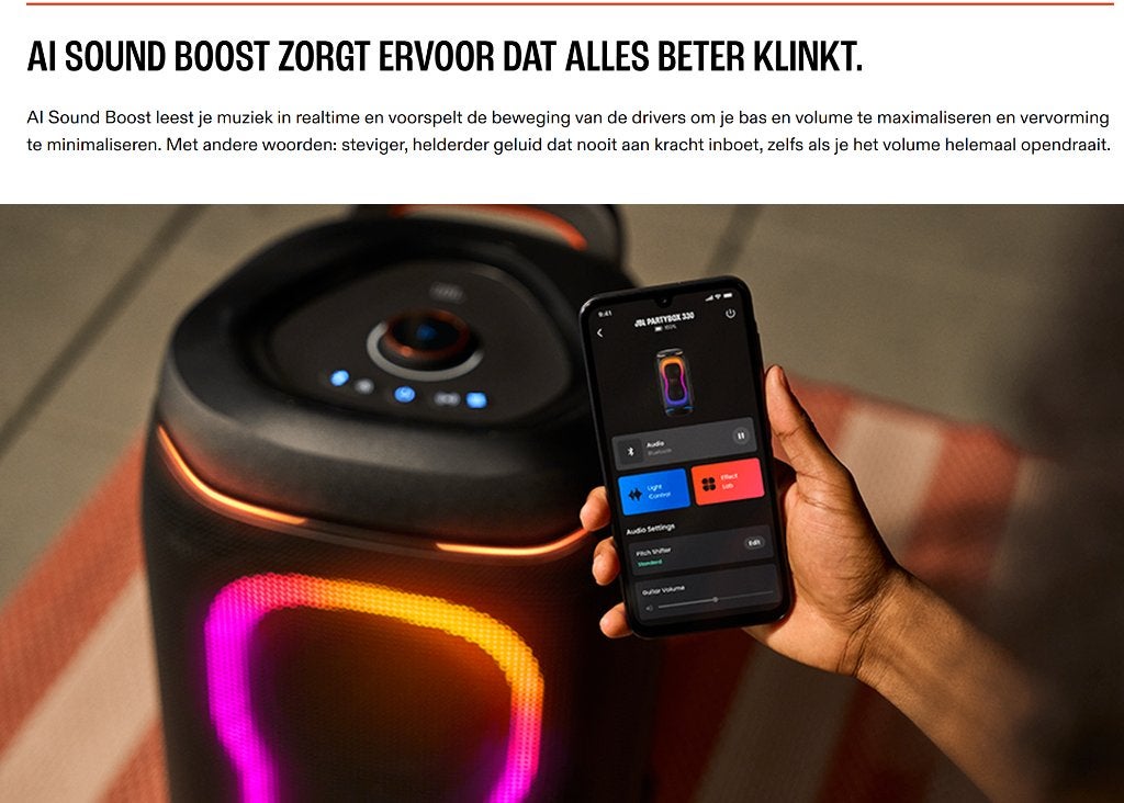 Foto 10 van JBL 330 partyspeaker Bluetooth - Nieuw in doos-