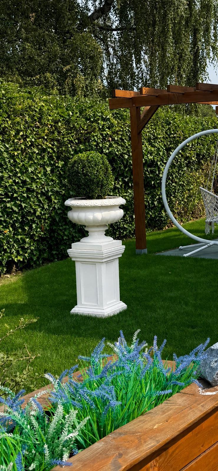 Massieve betonnen zuilen en pilaren & ronde betonnen potten, Huis en Inrichting, Woonaccessoires | Zuilen en Pilaren, Ophalen