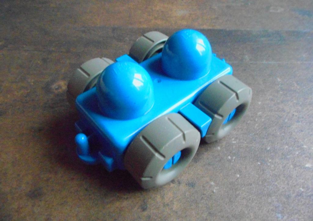 Lego Primo Vehicle Wagon with Treaded Tires (zie foto's) 2, Ophalen of Verzenden, Gebruikt, Losse stenen, Lego Primo