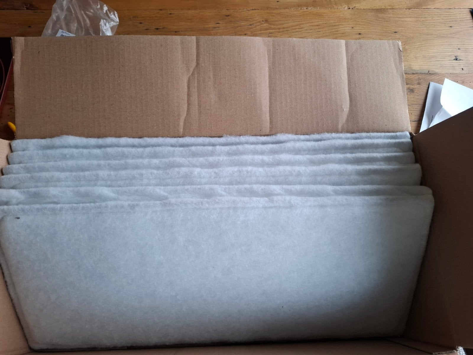 6 Filters voor Brink heteluchtverwarming, 60x25 cm, Ophalen of Verzenden, Nieuw, Ventilator en Afzuiger