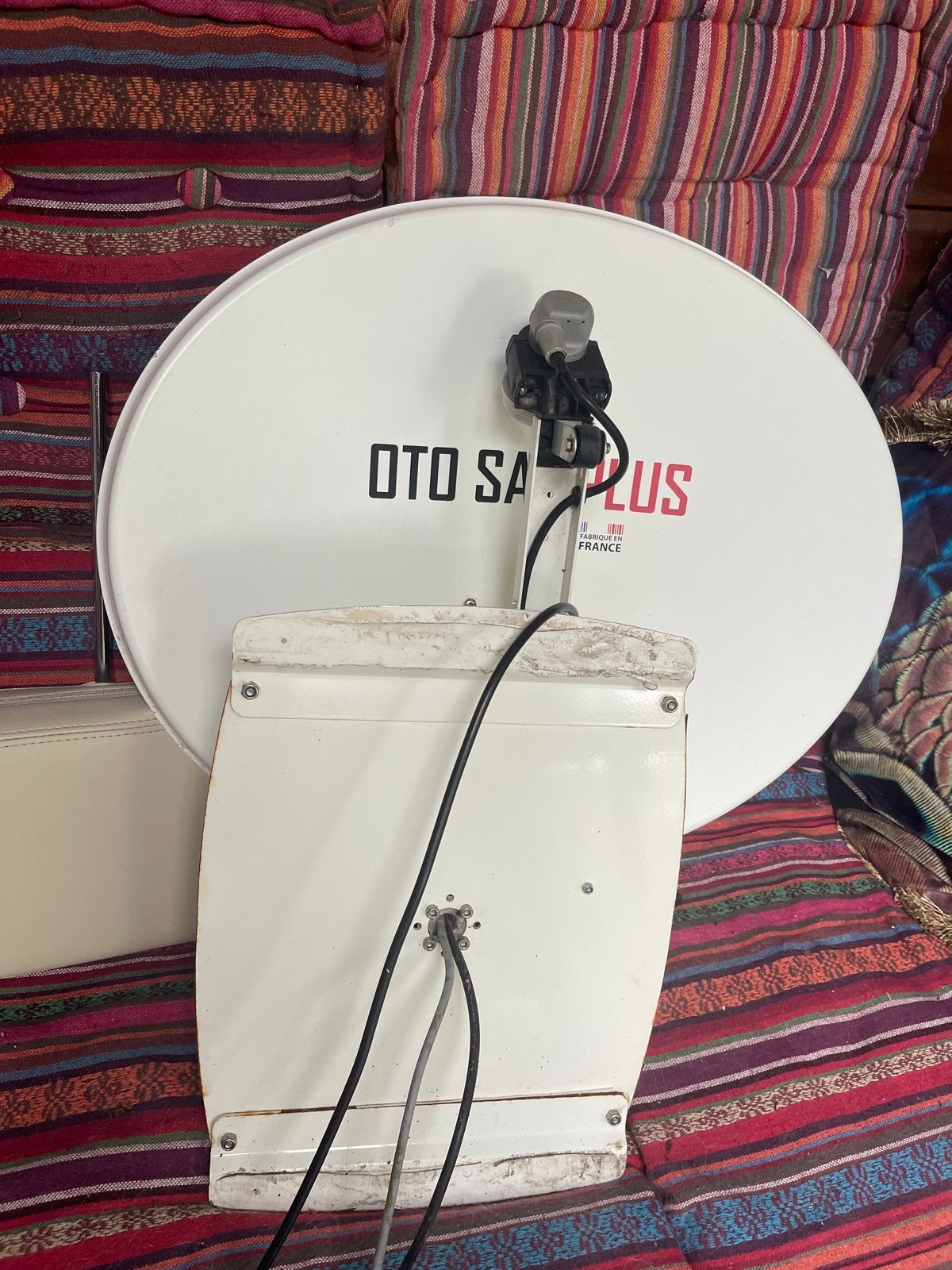 Automatische schotelantenne met ontvangers, Audio, Tv en Foto, Schotelantennes, Ophalen, Gebruikt, (Schotel)antenne, Overige merken
