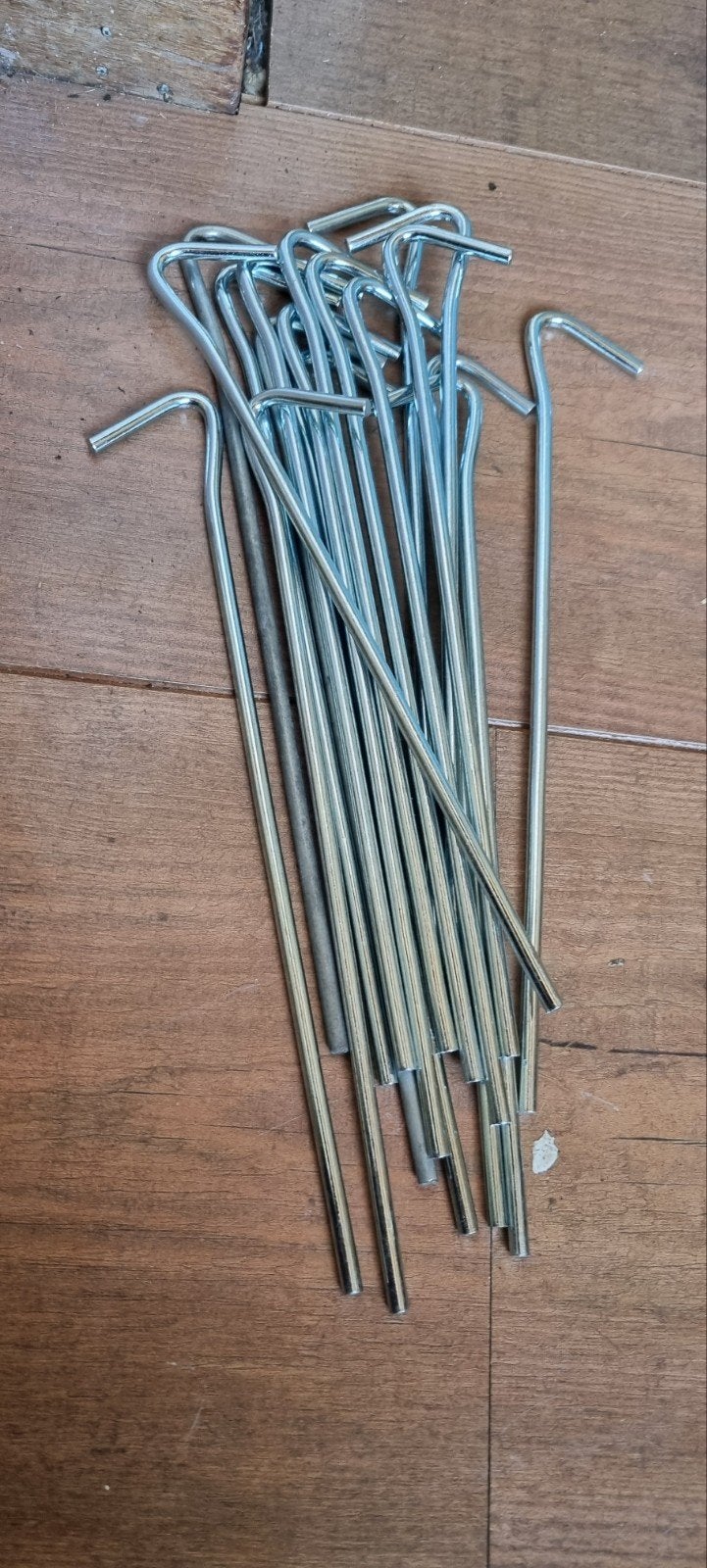 tentharingen grondpennen rvs 28 stuks 22cm, Ophalen of Verzenden