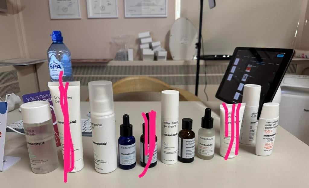 Mesoestetic MOET ZSM WEG huidverzorgingsset, Ophalen of Verzenden, Gebruikt, Overige typen