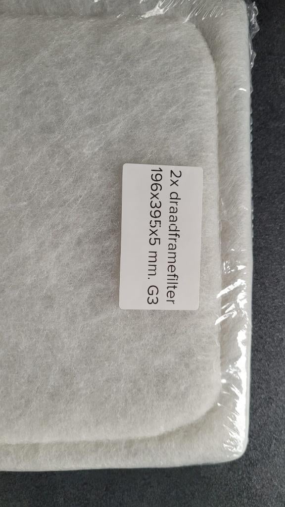 Itho filterset HRU-3, Ophalen, Nieuw, Ventilator en Afzuiger