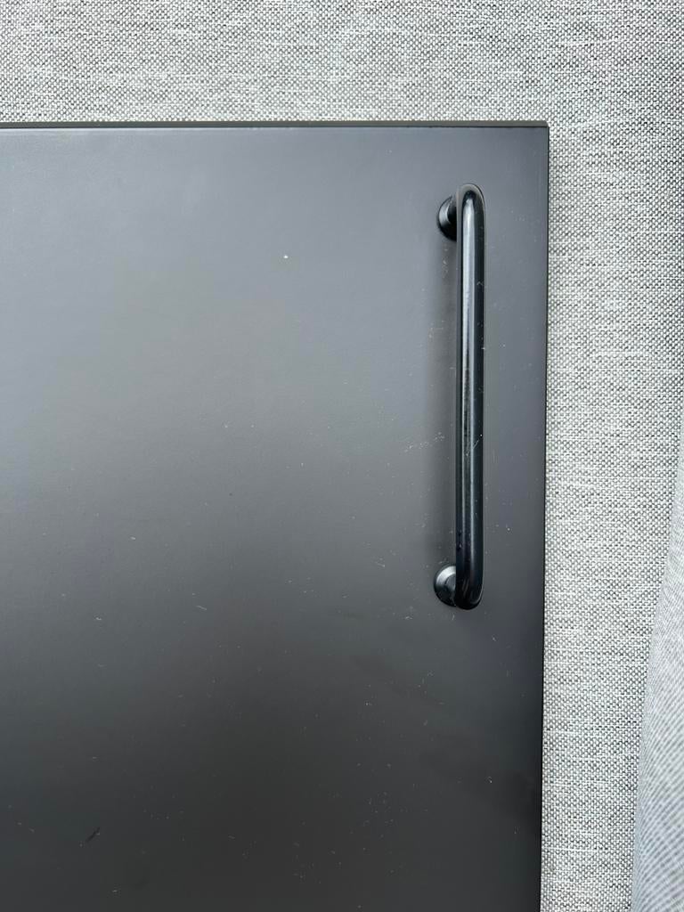 Kungsbacka ikea zwarte fronten diverse maten, Ophalen, Minder dan 50 cm, Gebruikt, Zwart