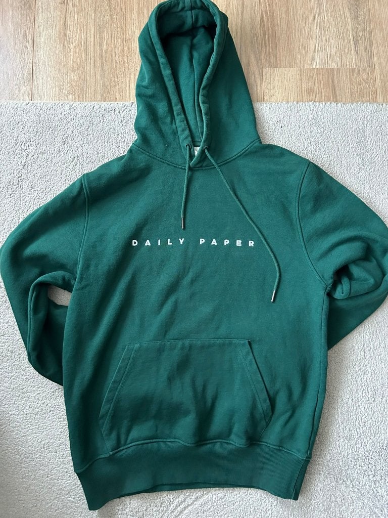 Daily Paper hoodie Groen M, Maat 48/50 (M), Ophalen of Verzenden, Daily Paper, Gedragen