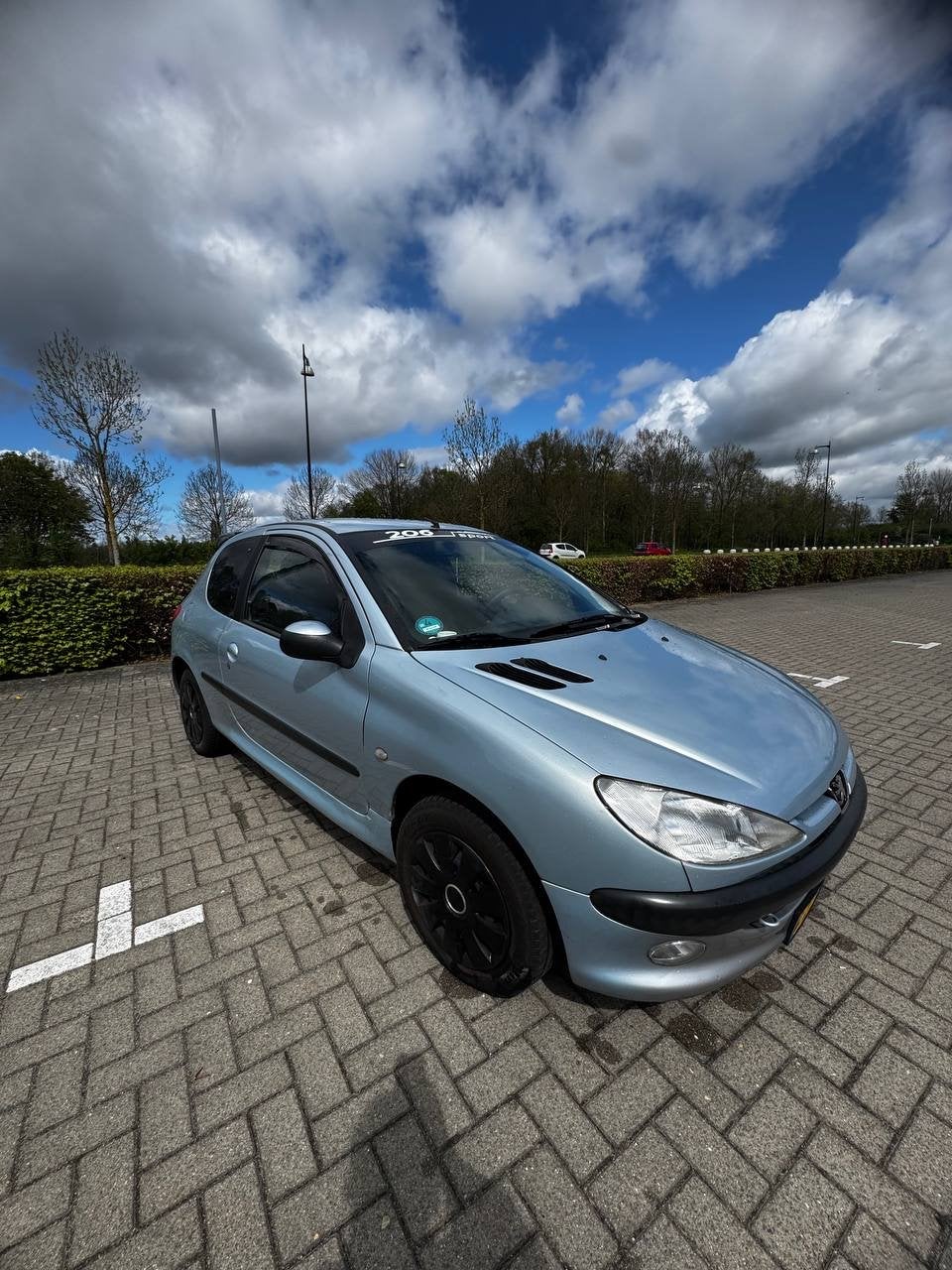 Peugeot 206 1.4 XT 3D AUT 2003 Grijs, Particulier, 1100 kg, Zilver of Grijs, 955 kg