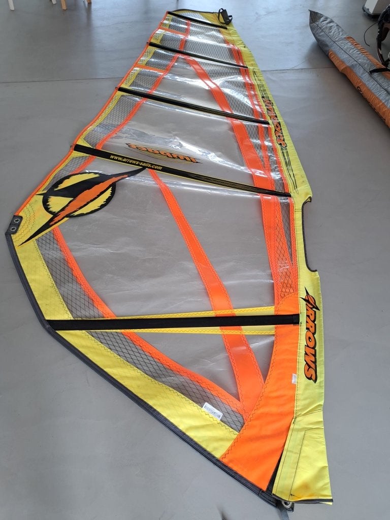 Surfzeil Arrow-sails, Ophalen, Gebruikt, 3.5 tot 5 m², Arrows