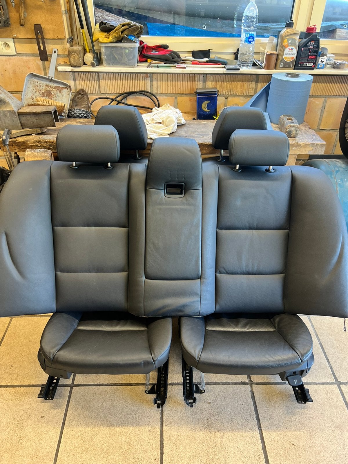 Bmw e60 lederen zetels, Ophalen, BMW