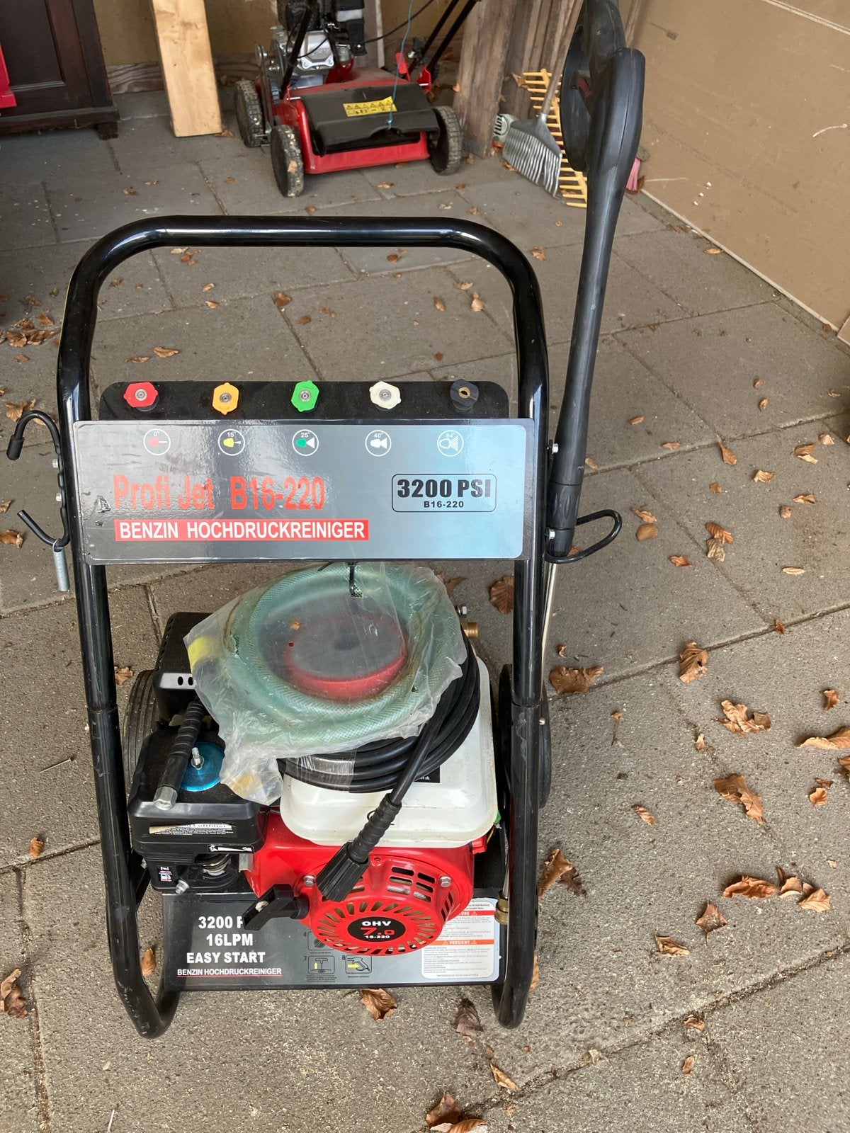 Profi Jet B16-220 Benzine Hogedrukreiniger 3200 PSI
