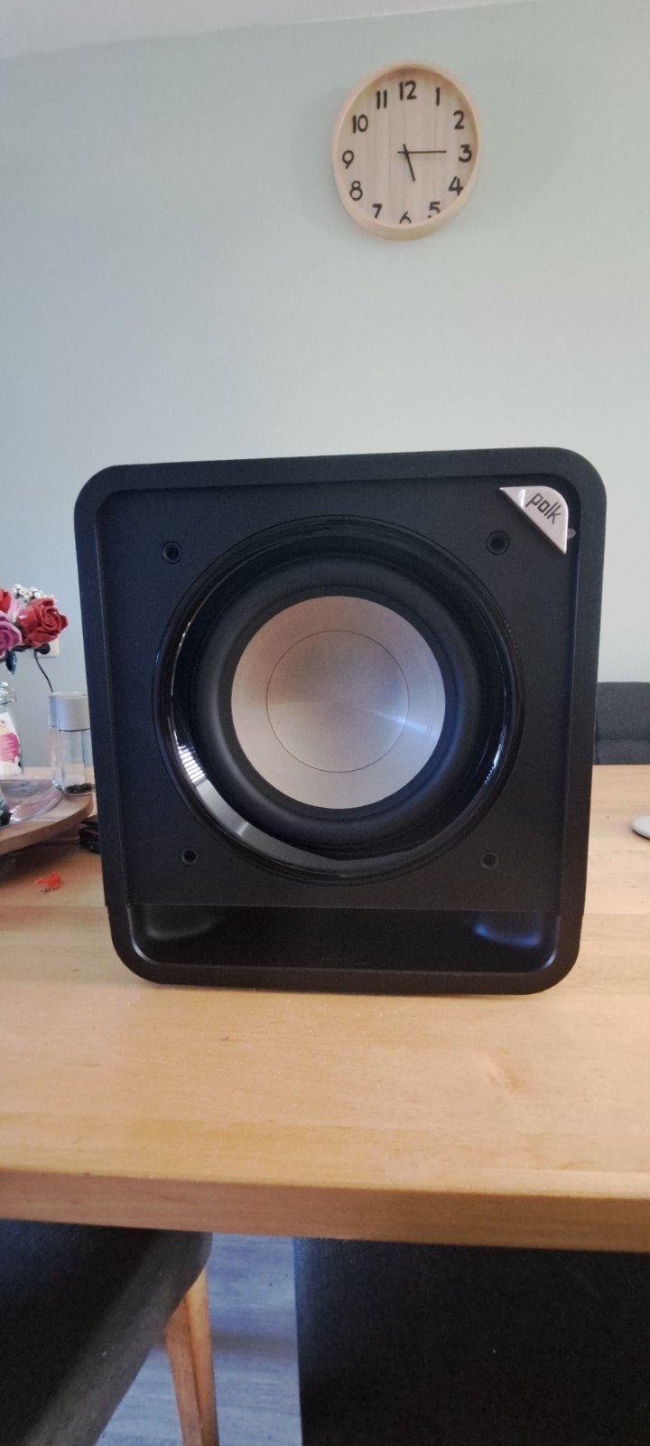 Polk HTS 10 Subwoofer - Krachtige Bass voor Thuisbioscoop, Audio, Tv en Foto, Luidsprekers, Subwoofer, Zo goed als nieuw, Geschikt voor surround/home cinema