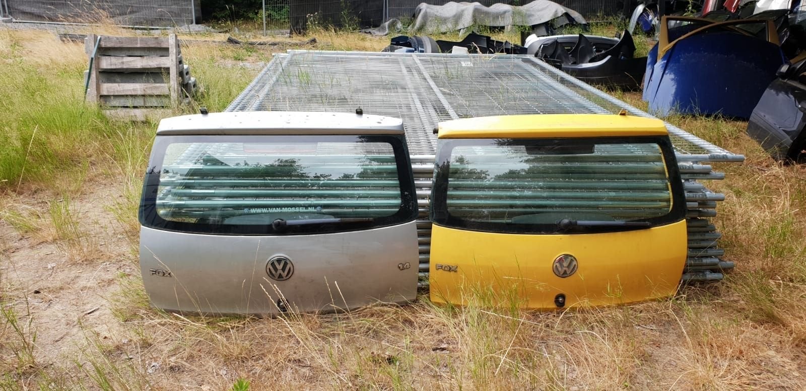 VW FOX ACHTERKLEP BJ 2006, Auto-onderdelen, Carrosserie en Plaatwerk, Achterklep, Achter, Gebruikt, Ophalen of Verzenden