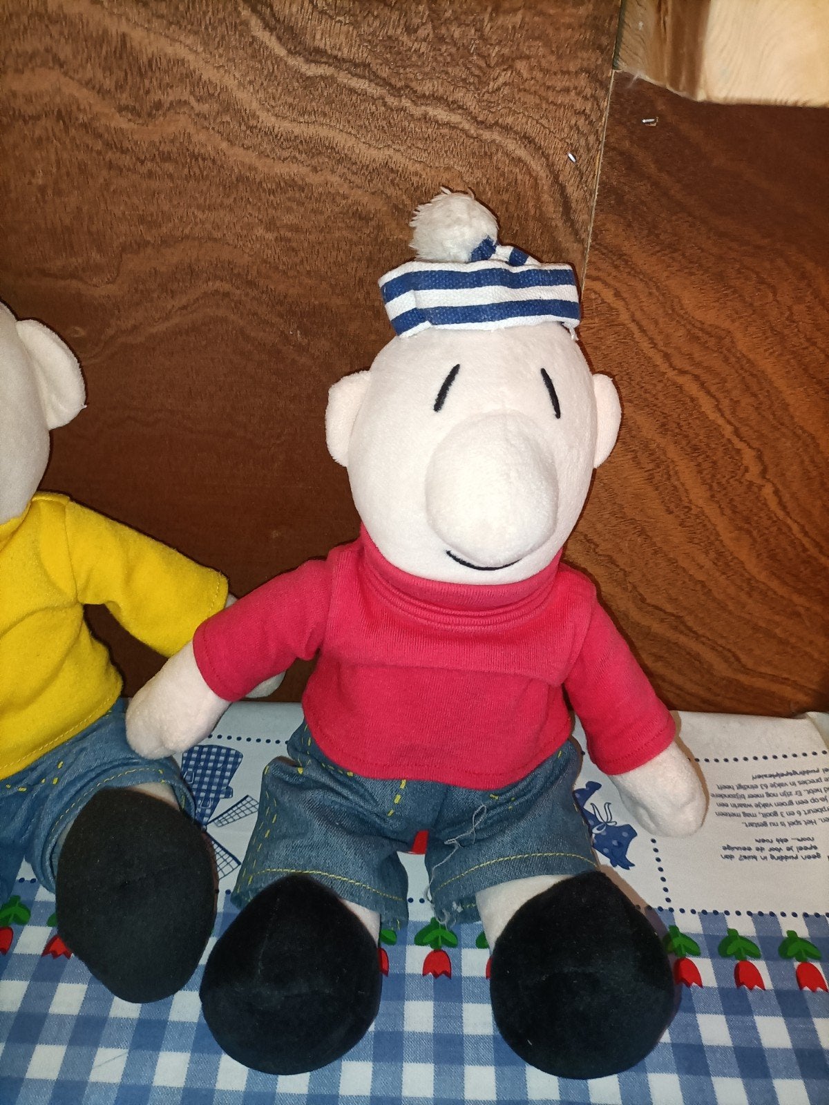 Buurman en Buurman knuffels zittend Pat en Mat*, Ophalen of Verzenden, Zo goed als nieuw, Overige typen