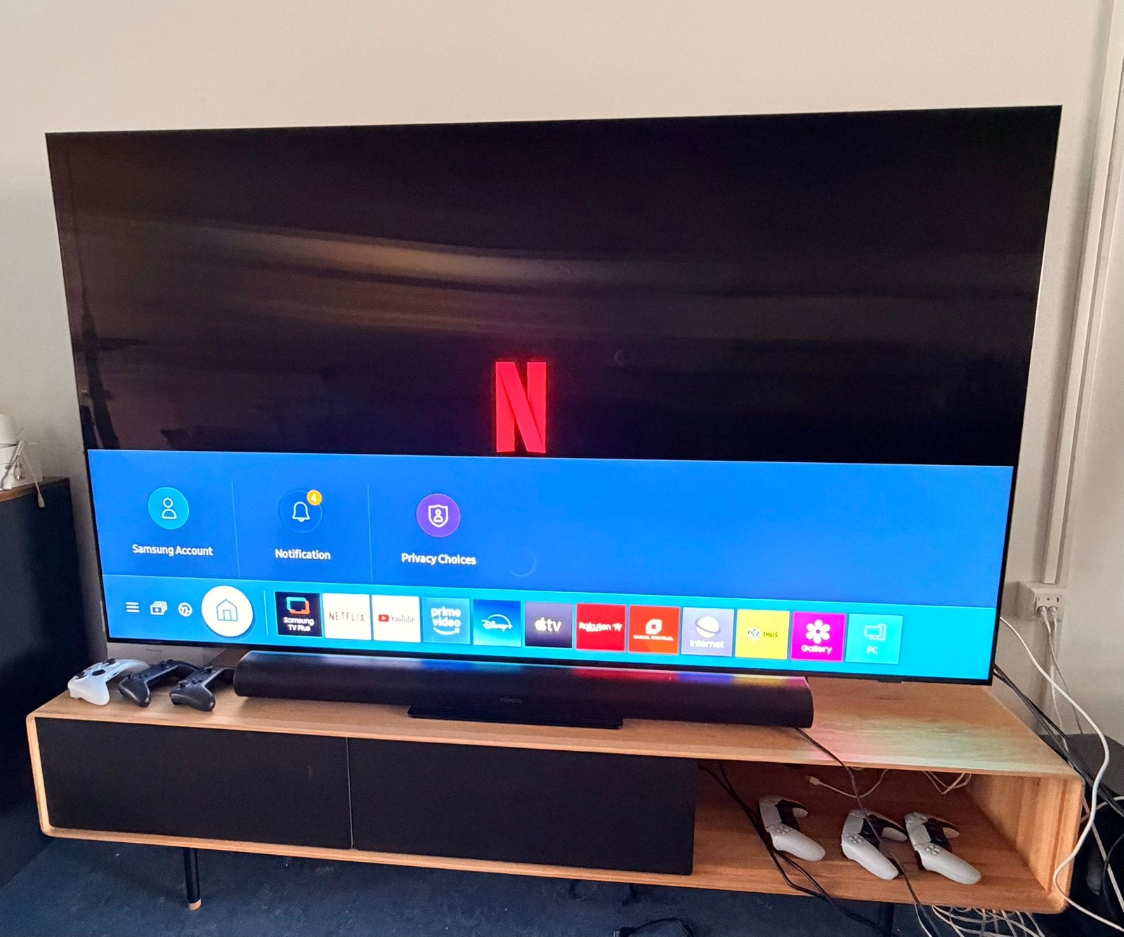 Samsung Neo 85" QLED 85QN90A (2021), Ophalen, QLED, Zo goed als nieuw, Samsung
