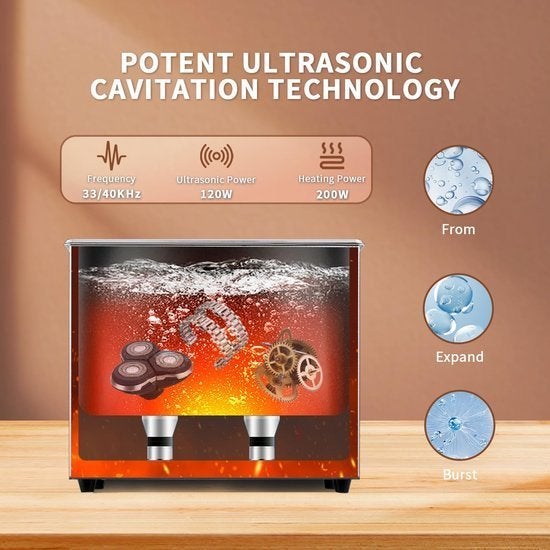 Ultrasoon Reinigingsapparaat – Ultrasone Cleaner, Corvance B.V., Verzenden, Nieuw, Corvancebol@gmail.com