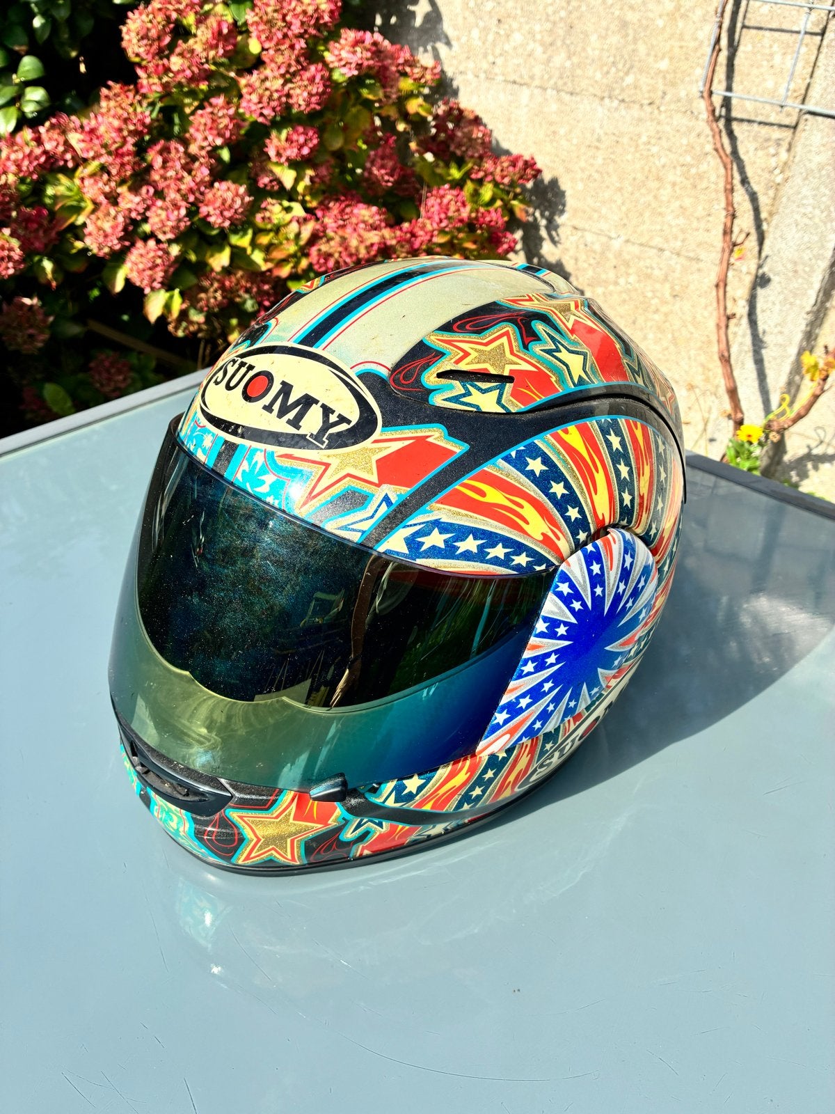 Suomy Bostrom Motorhelm - Maat XL (61/62), Motoren, Ophalen of Verzenden, Tweedehands, Heren, Overige typen