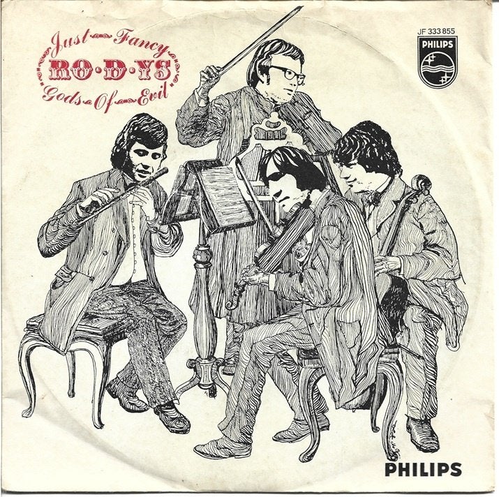 The Ro-D-Ys - Just Fancy / Gods Of Evil, Gebruikt, Verzenden, Originele persing, 7 inch