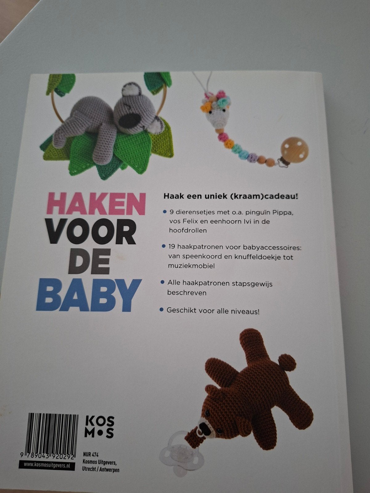 Haken voor de baby, Ophalen of Verzenden, Gebruikt, Haken, Patroon of Boek