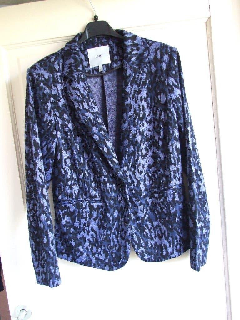 Ichi Nieuw colbert blauw maat L 40, Kleding | Dames, Jasjes, Kostuums en Pakken, Maat 38/40 (M), Blauw, Nieuw, Ophalen of Verzenden