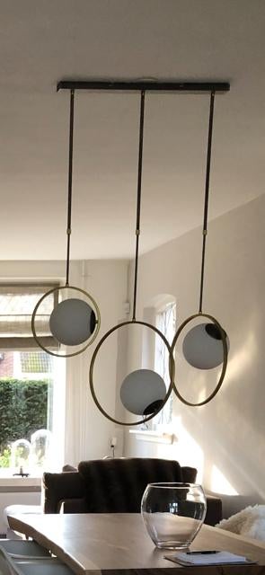Stijlvolle lamp van COCO maison, Ophalen, Zo goed als nieuw, 75 cm of meer, Modern
