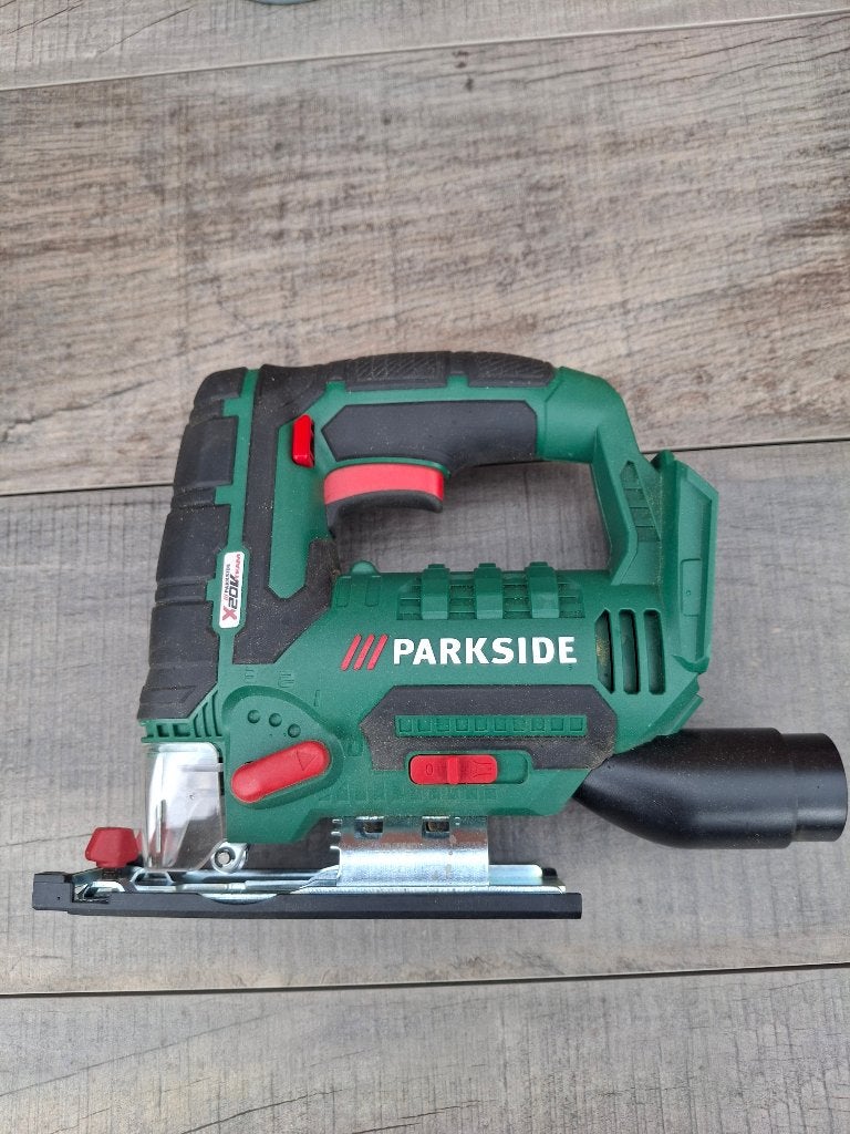 Parkside accu decoupeerzaag, Ophalen, Minder dan 600 watt, Decoupeerzaag, 70 mm of meer