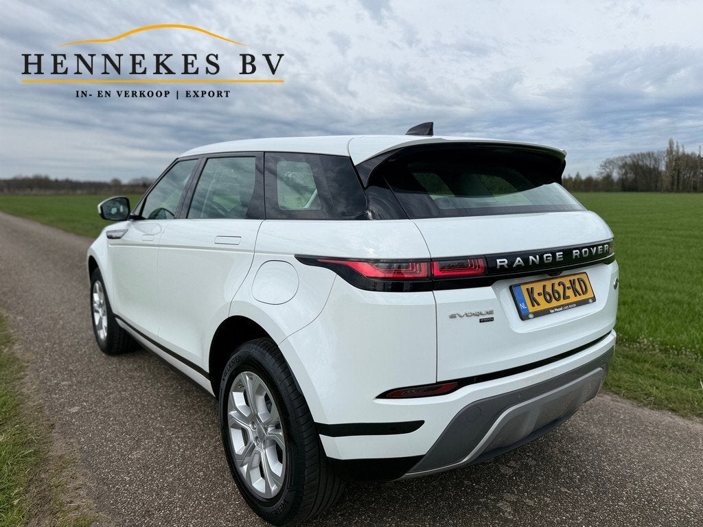 Land Rover Range Rover Evoque 1.5 P300e AWD NAP, Auto's, Land Rover, Automaat, Stof, Wit, Bedrijf