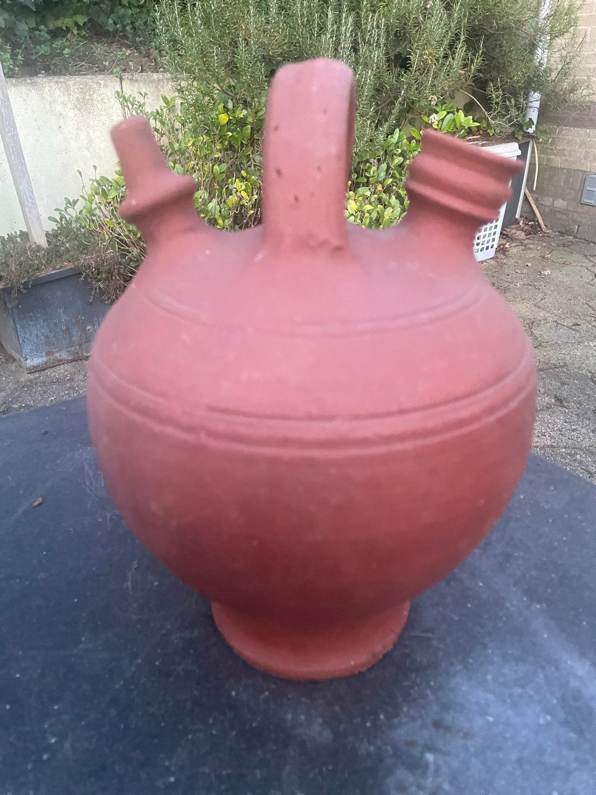 Vintage Terracotta Kruik - Decoratieve Kan, Ophalen of Verzenden