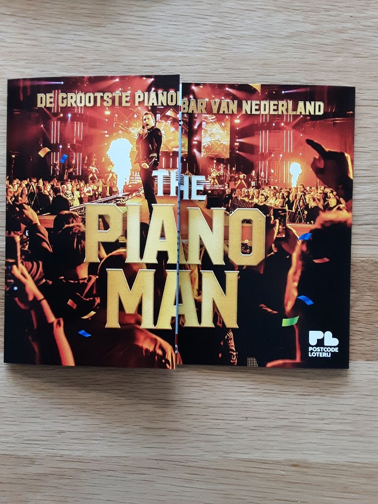 kaartjes Piano man