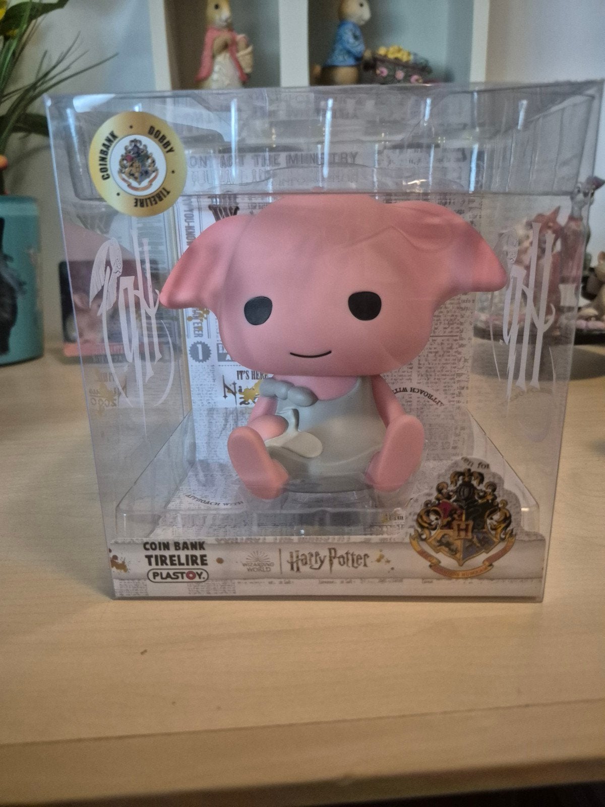 nieuwe harry potter dobby spaarpot / geldbank, Ophalen of Verzenden, Nieuw, Actiefiguurtje
