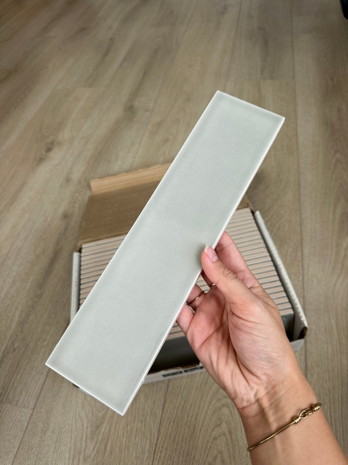 Mint grey rechthoekige tegel van WOW Design, Ophalen, Minder dan 20 cm, Zo goed als nieuw, Minder dan 5 m²