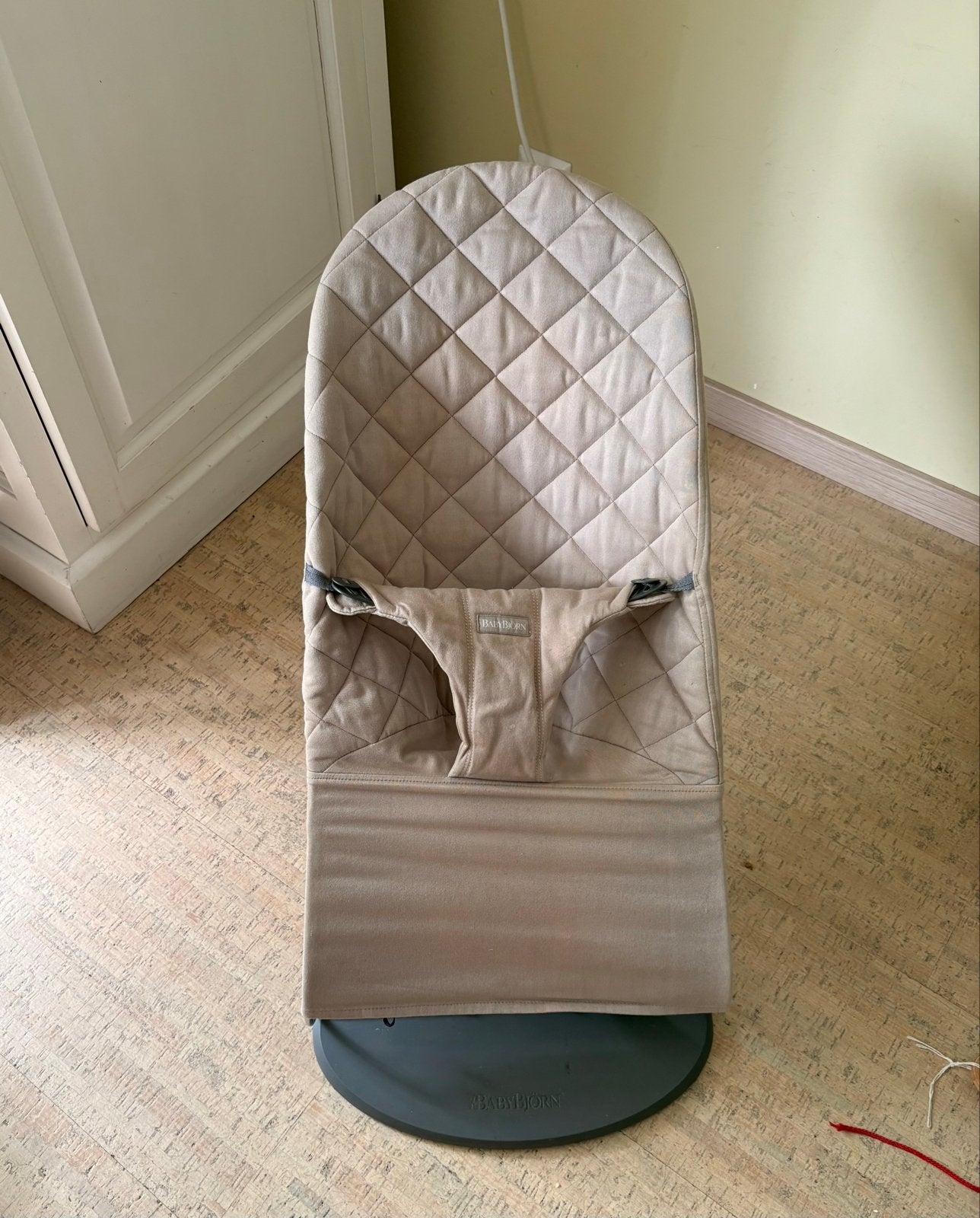 BabyBjorn Wipstoel met reistas - uitstekende staat, Ophalen, Zo goed als nieuw, Wipstoel, Overige merken