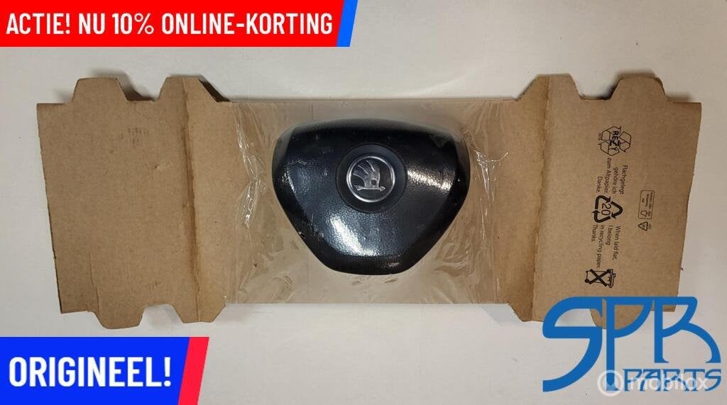 Stuurairbag origineel NIEUW SKODA OCTAVIA 5E 5E0880201A 1QB, Auto-onderdelen, Nieuw, Ophalen of Verzenden, Skoda, Skoda
