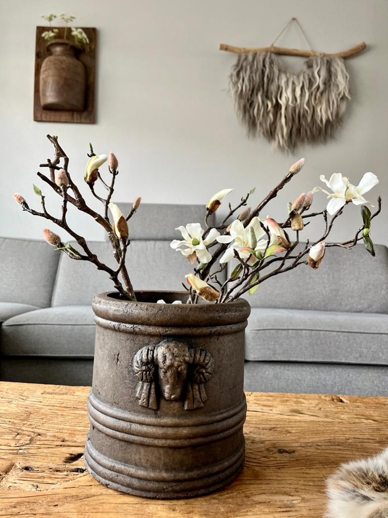Brynxz majestic Brown bloempot, Ophalen, Overige materialen, Minder dan 50 cm