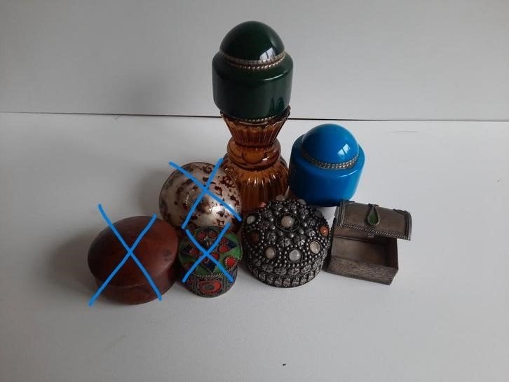 verzameling vintage pillendoosjes, Antiek en Kunst, Curiosa en Brocante, Ophalen of Verzenden