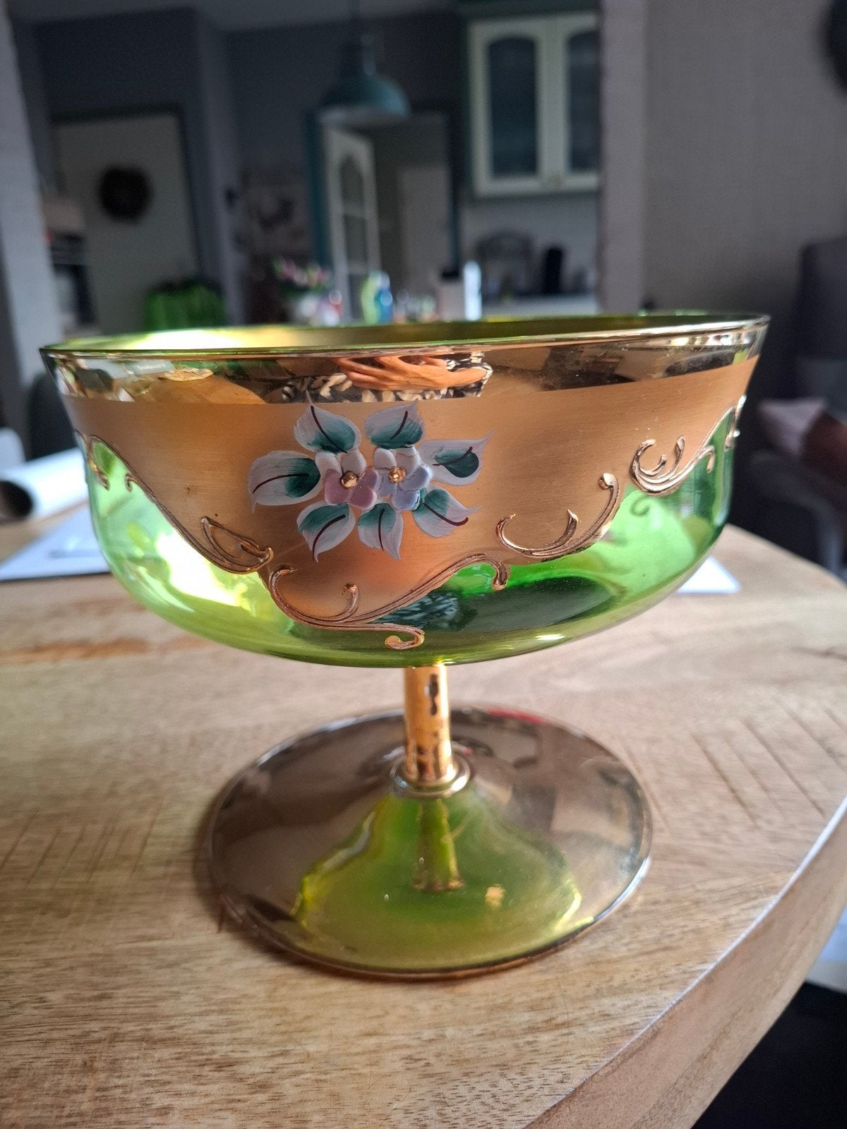 vintage bohemian glaswerk, Ophalen of Verzenden