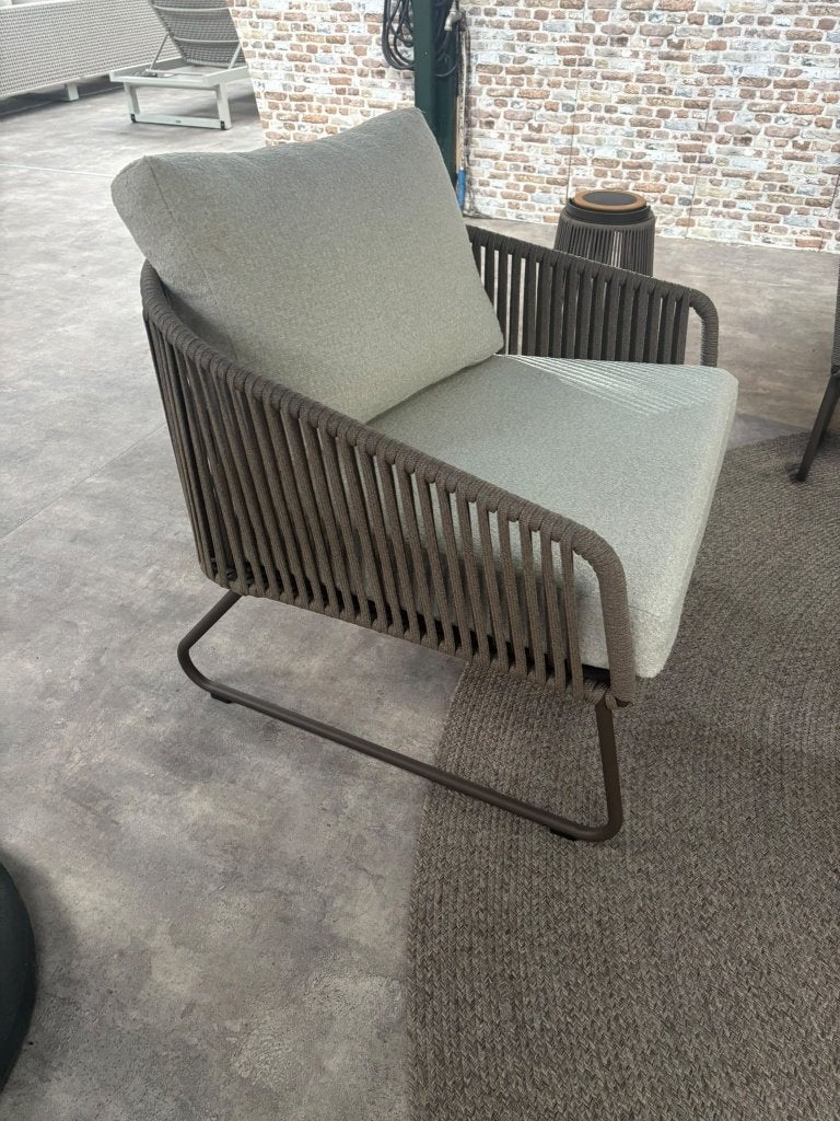 Yoi | Loungeset Calera 4-delig | Showroommodel, Ophalen, 4 zitplaatsen, Aluminium, Loungeset
