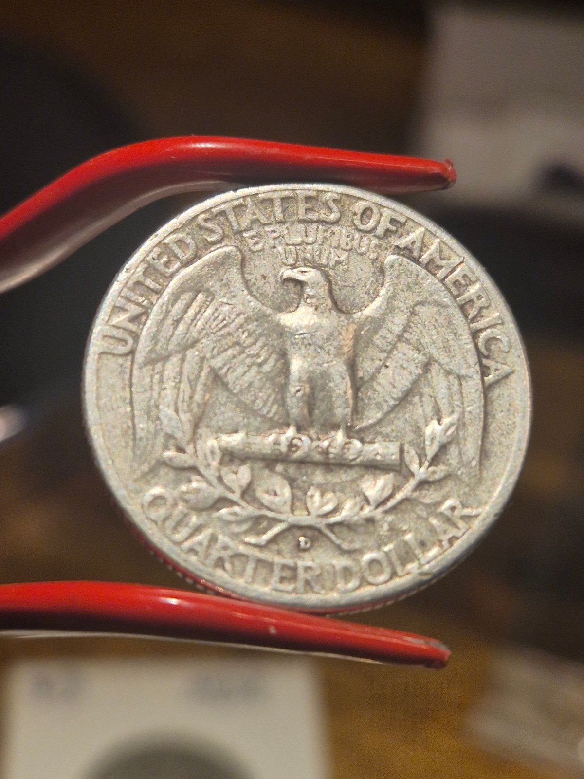 QUARTER. DOLLAR 1961 D, Ophalen of Verzenden, Noord-Amerika