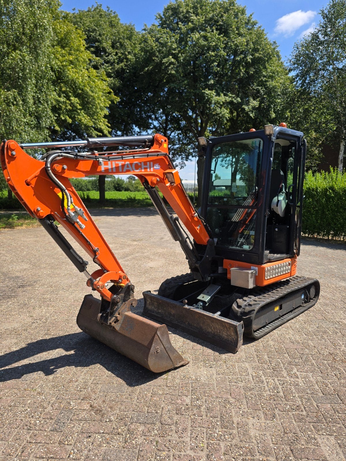Hitachi ZX26U minigraver, Ophalen of Verzenden, Graafmachine