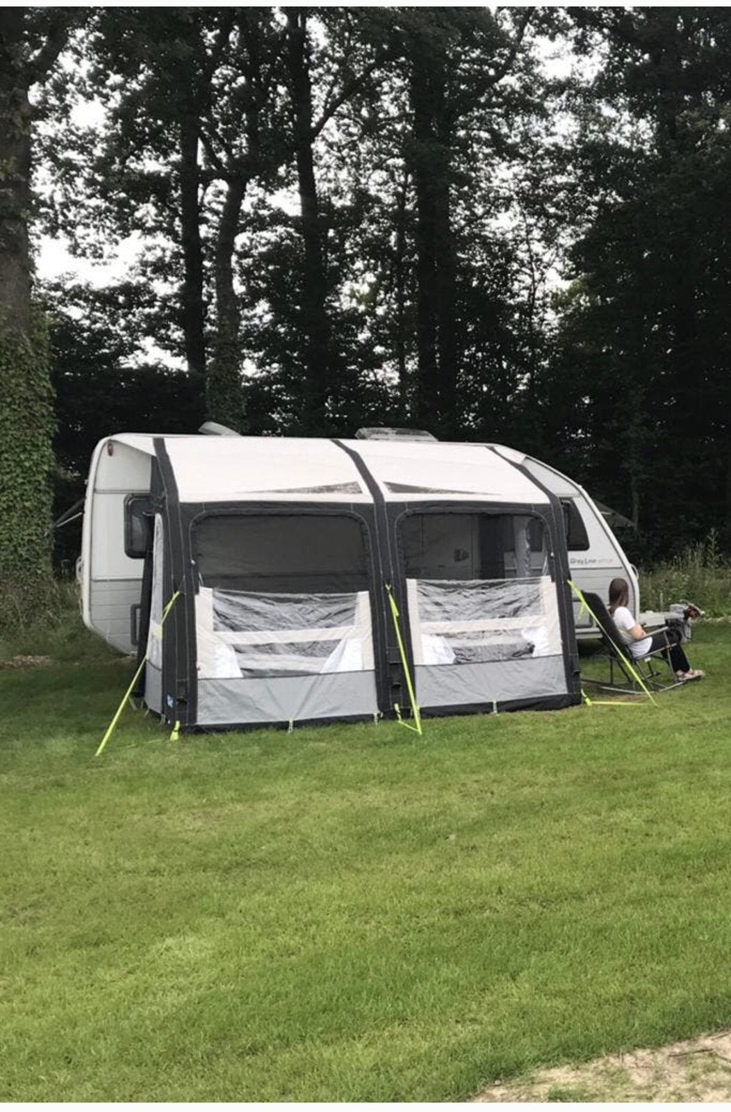 Kampa tent Rally Air Pro 330, Ophalen, Gebruikt, Tot en met 4