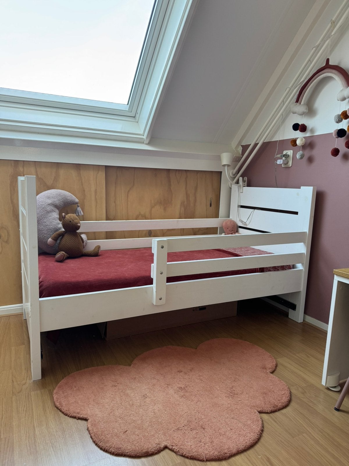 Rockwood peuterbed Milly & Mo wit, met matras, Ophalen, Gebruikt, 70 tot 85 cm, 140 tot 160 cm