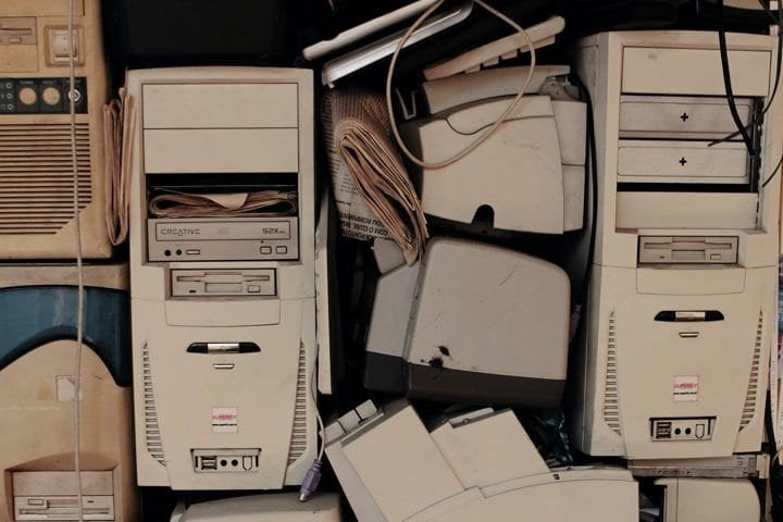 Gevraagd, oude pc's en metalen, Ophalen