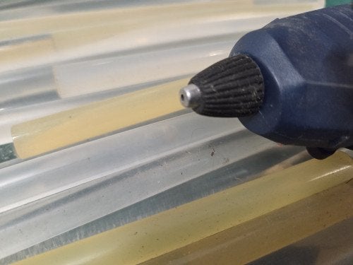 ferm lijmpistool met lijmpatronen, Ophalen of Verzenden, 'T Olde Gre-j, Info@toldegrej.nl, Endepoelstraat 20f Didam