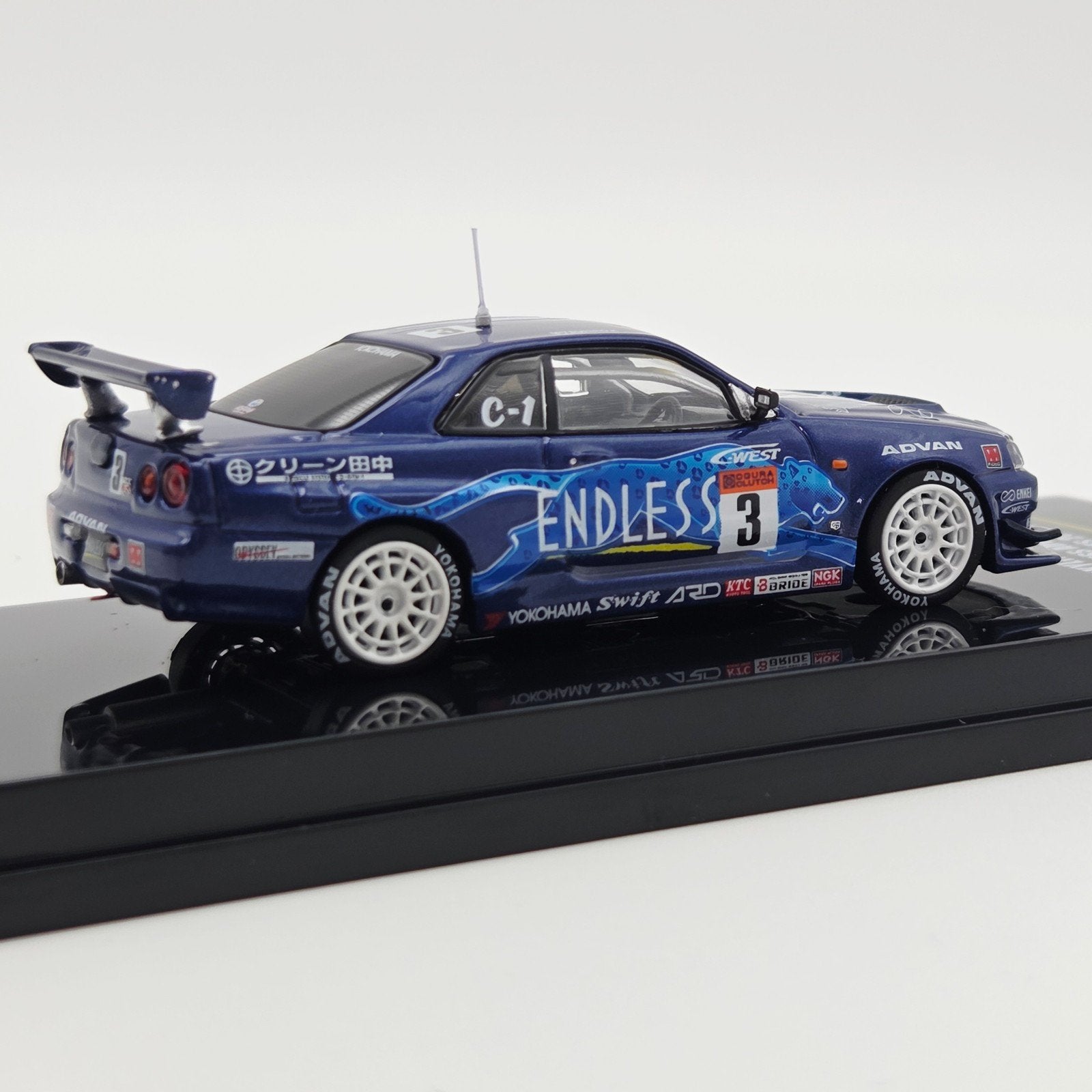 Inno64 – Nissan Skyline GT-R (R34) #3 *Endless Advan* Super, Mymodelcar@outlook.com, Auto, Ophalen of Verzenden, Inno64