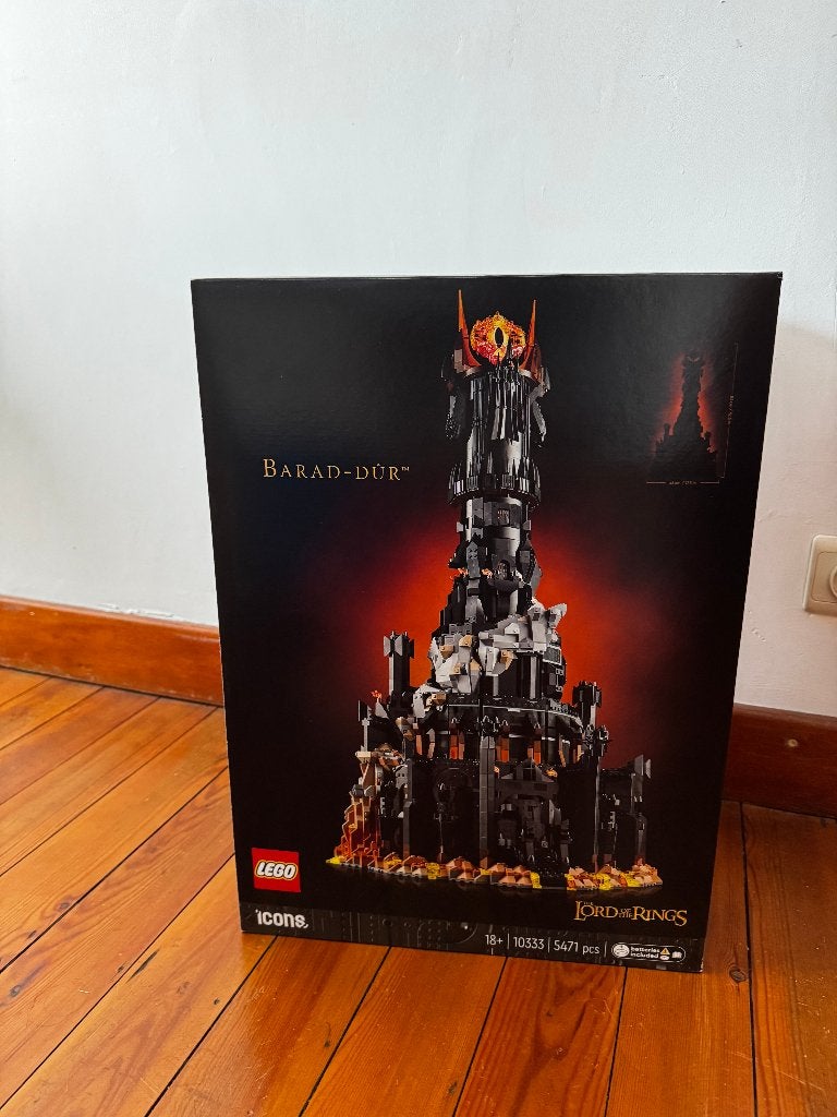 Lego Lord of the rings icons Barad dur 10333, Inclusief accessoires, Lego, Nieuw, Ophalen of Verzenden