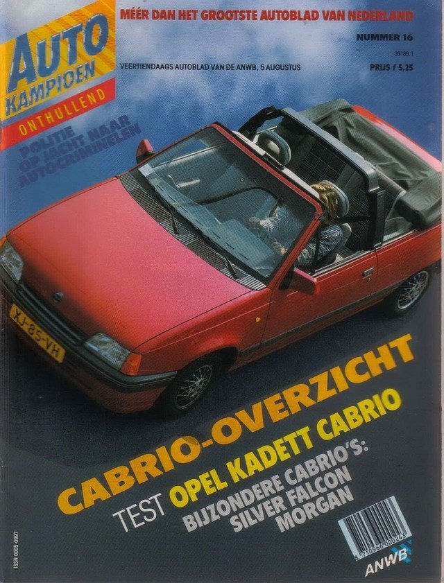Autokampioen 16 1989 : VW Passat - Opel Kadett Cabriolet, Ophalen of Verzenden, Gelezen, Algemeen