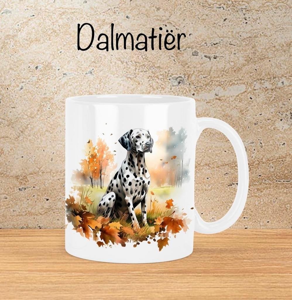 Dalmatiër Herfstmok, Huis en Inrichting, Verzenden, Nieuw, Overige stijlen, Kop(pen) en/of Schotel(s)