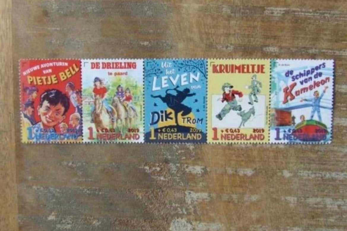 2019 Strook Kinderpostzegels NVPH 3786-3790 Postfris., Postzegels en Munten, Postzegels | Nederland, Ophalen of Verzenden, Na 1940