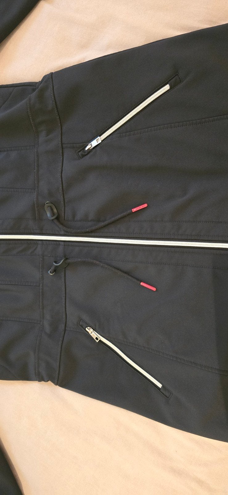 Zwarte Active Softshell Jas Maat 42/44 (L), Active, Zwart, Maat 42/44 (L), Ophalen of Verzenden
