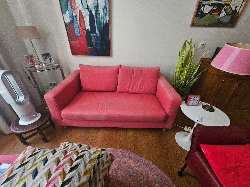 Twee zitsbank Ligne Roset Gratis afhalen moet weg!, Ophalen, Gebruikt, 150 tot 200 cm, Tweepersoons